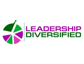 Leadership Diversified! logo design by uttam