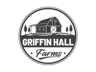 Griffin Hall Farms logo design by Mardhi