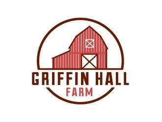 Griffin Hall Farms logo design by Sorjen