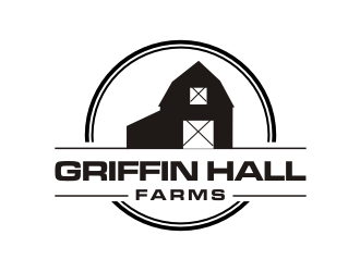 Griffin Hall Farms logo design by Barkah