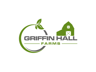 Griffin Hall Farms logo design by Barkah