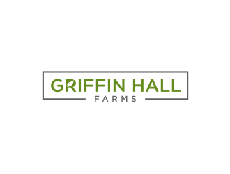 Griffin Hall Farms logo design by Barkah