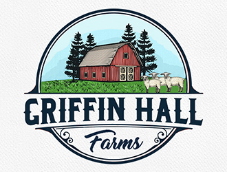 Griffin Hall Farms logo design by Optimus