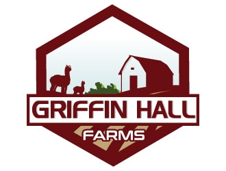 Griffin Hall Farms logo design by Suvendu