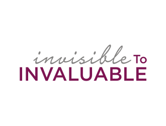 Invisible to Invaluable logo design by Barkah