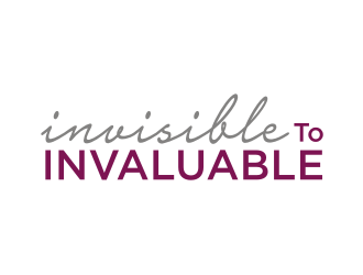 Invisible to Invaluable logo design by Barkah