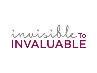 Invisible to Invaluable logo design by Barkah