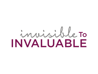 Invisible to Invaluable logo design by Barkah