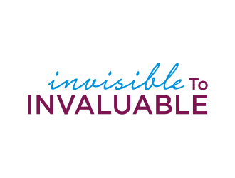 Invisible to Invaluable logo design by Barkah