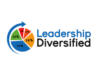 Leadership Diversified! logo design by bluespix