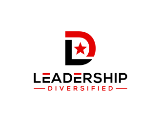 Leadership Diversified! logo design by ubai popi