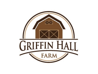 Griffin Hall Farms logo design by J0s3Ph