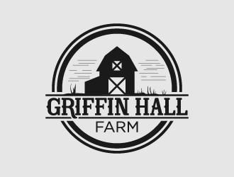 Griffin Hall Farms logo design by fastsev