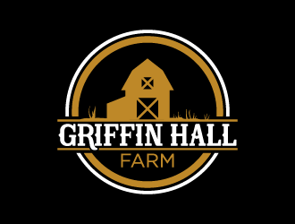 Griffin Hall Farms logo design by fastsev