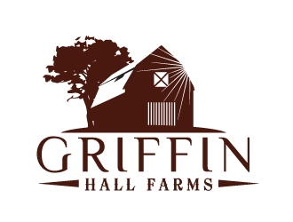 Griffin Hall Farms logo design by zenith