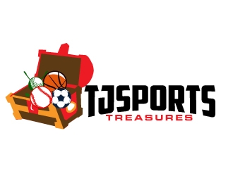 TJsportstreasures logo design by AamirKhan