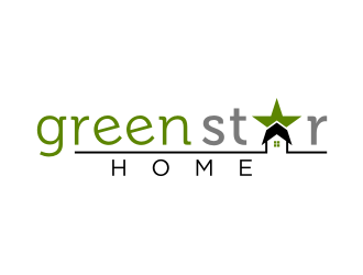 Green Star Home logo design by Zhafir