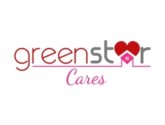 Green Star Home logo design by dibyo