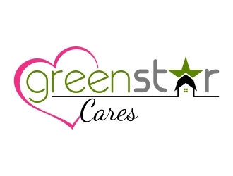 Green Star Home logo design by dibyo