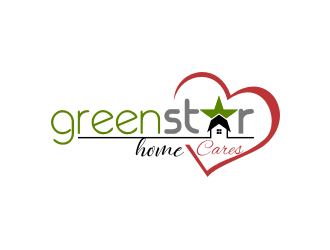 Green Star Home logo design by bricton