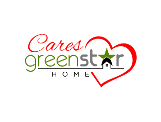 Green Star Home logo design by bricton