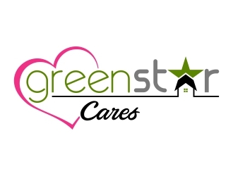 Green Star Home logo design by dibyo