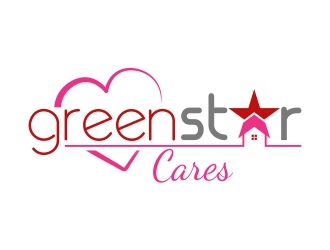 Green Star Home logo design by dibyo