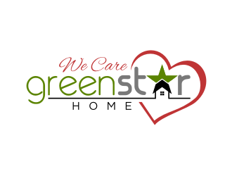 Green Star Home logo design by bricton