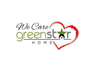 Green Star Home logo design by bricton