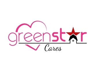 Green Star Home logo design by dibyo