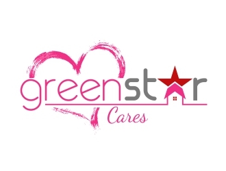 Green Star Home logo design by dibyo