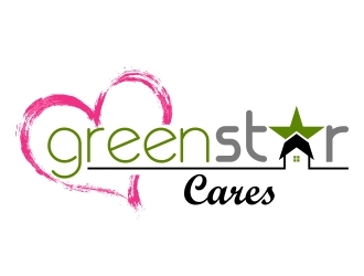 Green Star Home logo design by dibyo