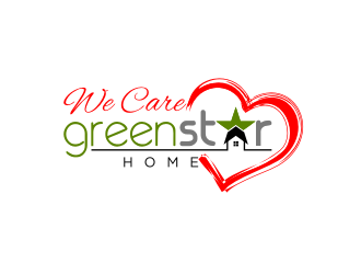 Green Star Home logo design by bricton