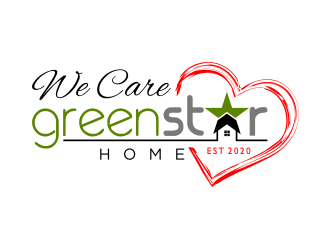 Green Star Home logo design by bricton