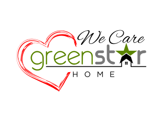 Green Star Home logo design by bricton