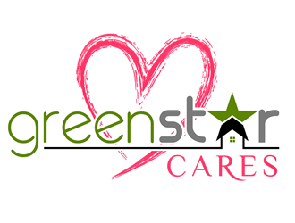 Green Star Home logo design by Coolwanz