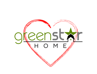 Green Star Home logo design by scolessi