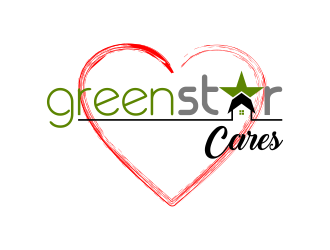 Green Star Home logo design by scolessi