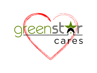 Green Star Home logo design by scolessi