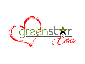 Green Star Home logo design by scolessi