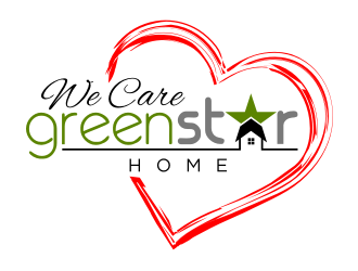 Green Star Home logo design by bricton