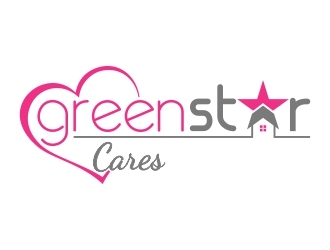 Green Star Home logo design by dibyo