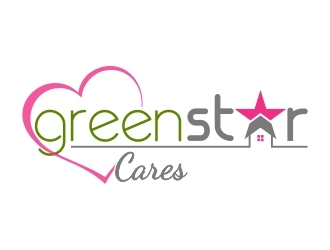 Green Star Home logo design by dibyo