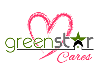 Green Star Home logo design by Coolwanz