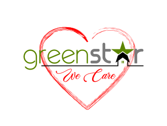 Green Star Home logo design by scolessi