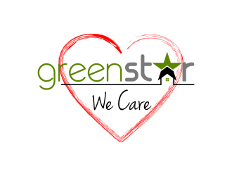 Green Star Home logo design by scolessi