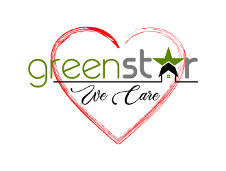 Green Star Home logo design by scolessi