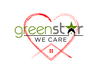 Green Star Home logo design by scolessi