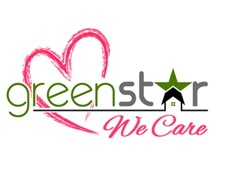 Green Star Home logo design by Coolwanz