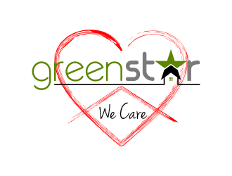 Green Star Home logo design by scolessi